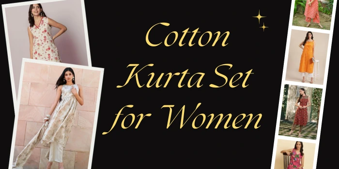 Cotton Kurta Set for Women