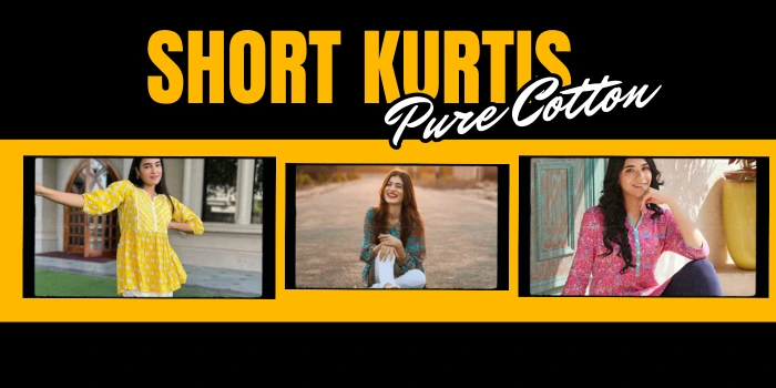 Pure cotton short kurtis