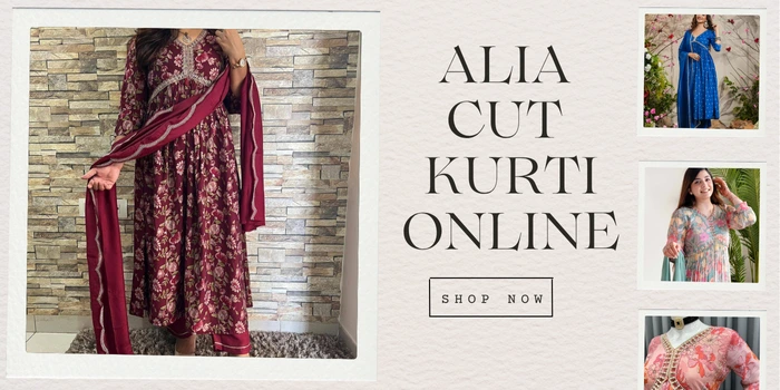 Alia Cut Kurti Online