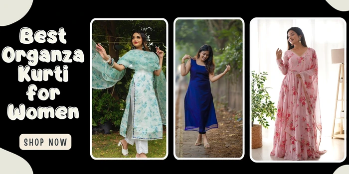 Best Organza Kurti for Women