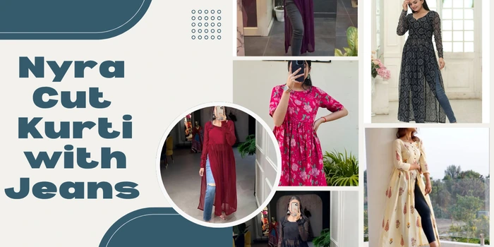 Nyra Cut Kurti with Jeans