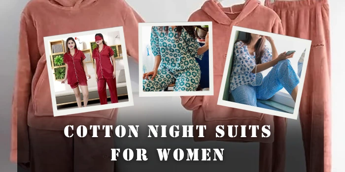 cotton night suits for women