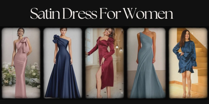 Satin Dress For Women