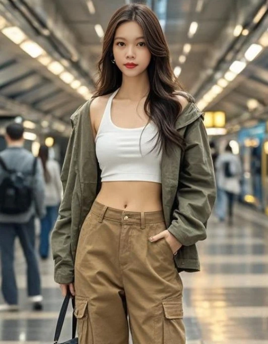 Aesthetic Korean Tomboy Outfits