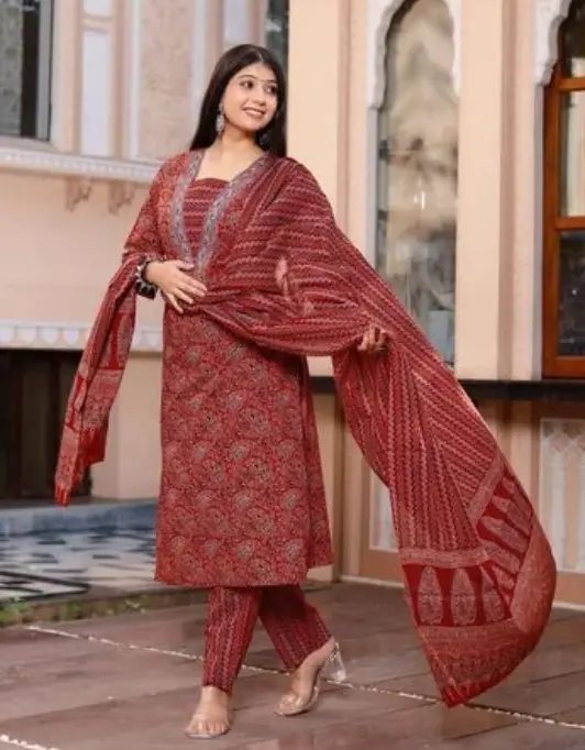 _Ajrakh Print Suits