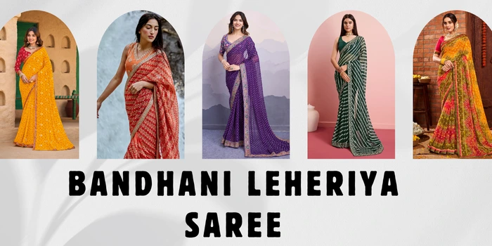 BANDHANI LEHERIYA SAREE