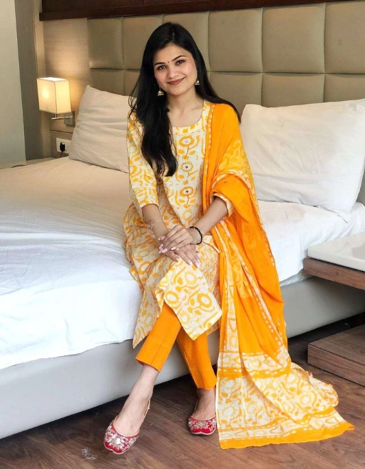 Batik print suit design
