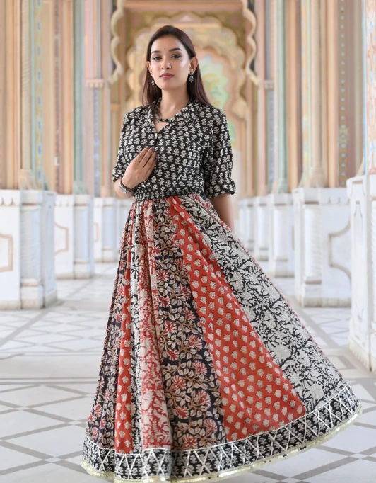 Kalamkari print shirt