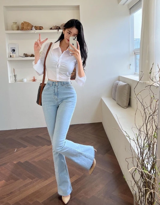 Kpop Cute Korean Outfits With Jeans