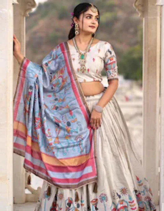 Warli Print Lehenga