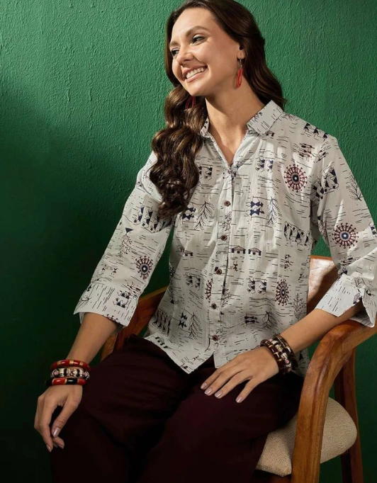 Warli Print Shirt