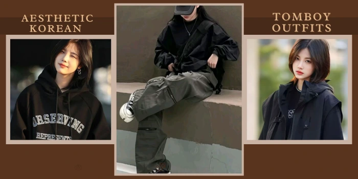 Aesthetic Korean Tomboy Outfits