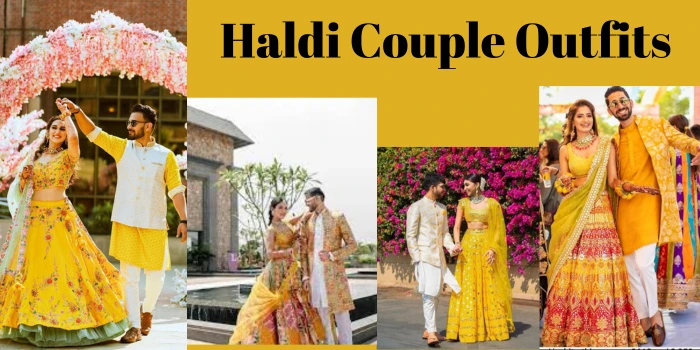 Haldi Couple Outfits