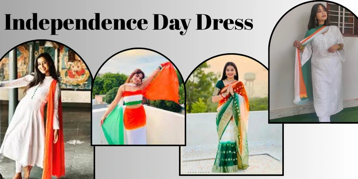 tricolour dress for Women