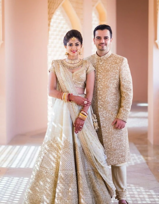 Ivory & Gold Coordination