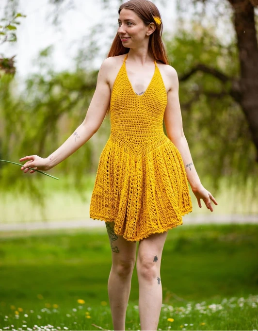 Sundy ft crochet model