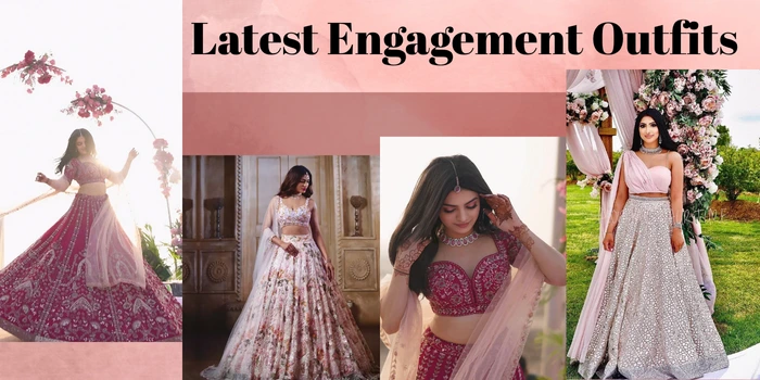 _latest engagement outfits
